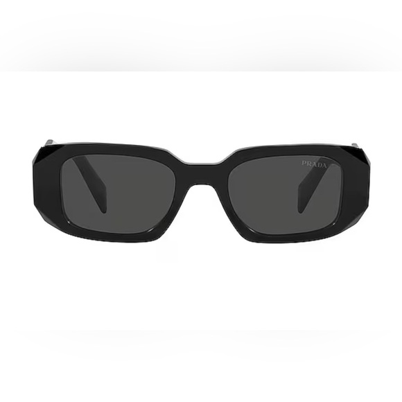 Prada Sculpt Reo Irregular Rounded in Black. - Picture 3 of 6